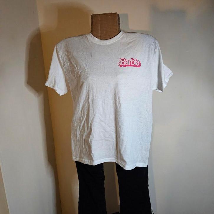 ZGAN Barbie shirt Wit XXL, Kleding | Dames, T-shirts, Nieuw, Maat 46/48 (XL) of groter, Wit, Korte mouw, Ophalen of Verzenden
