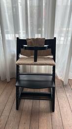 Stokke trip trap stoel met bekleding., Ophalen, Zo goed als nieuw, Meegroeistoel