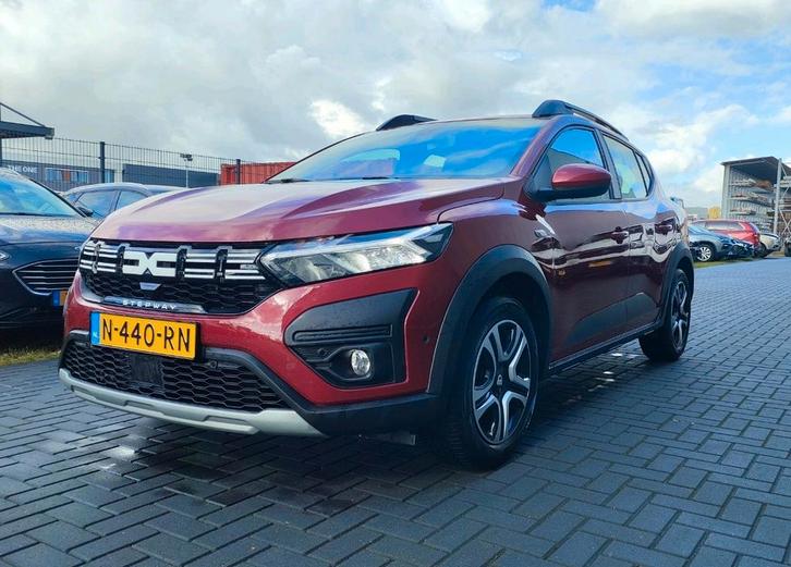 Dacia Sandero 1.0 TCe Bi-fuel aangeboden met nieuw apk, Auto's, Dacia, Particulier, Sandero, ABS, Achteruitrijcamera, Airbags