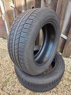 235 55 17 hankook zomerbanden 6mm. 60,- inclusief montage, Gebruikt, 17 inch, Ophalen of Verzenden, 235 mm