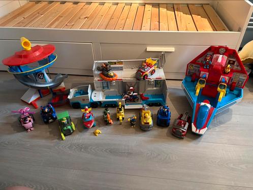Paw patrol hele set, Kinderen en Baby's, Speelgoed | Actiefiguren, Zo goed als nieuw, Ophalen of Verzenden