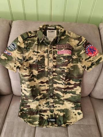 SuperDry leger shirt overhemd (ZGAN, maat L) beschikbaar voor biedingen
