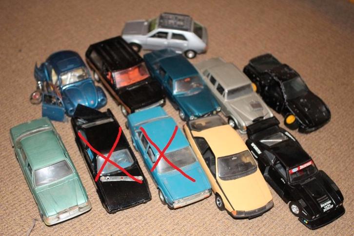 Diverse 1:24 auto's, Hobby en Vrije tijd, Modelauto's | 1:24, Gebruikt, Auto, Bburago, Ophalen