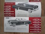 Lincoln, Mercury, Ford brochure uit 1952, Verzenden, Gelezen, Ford