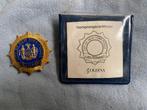 Goldina sunburst New York Police Lieutenant insigne, Ophalen of Verzenden