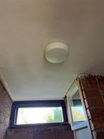 Witte Plafondlamp, Huis en Inrichting, Ophalen of Verzenden, Gebruikt, Glas