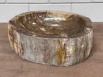Differnz Waskom Fossil  - Versteend hout - 45 cm, Ophalen, Nieuw, Steen, Wastafel