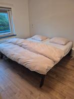 Auping Original 2-persoons bed 210cm + matrassen, Ophalen, 210 cm, Tweepersoons, Hout