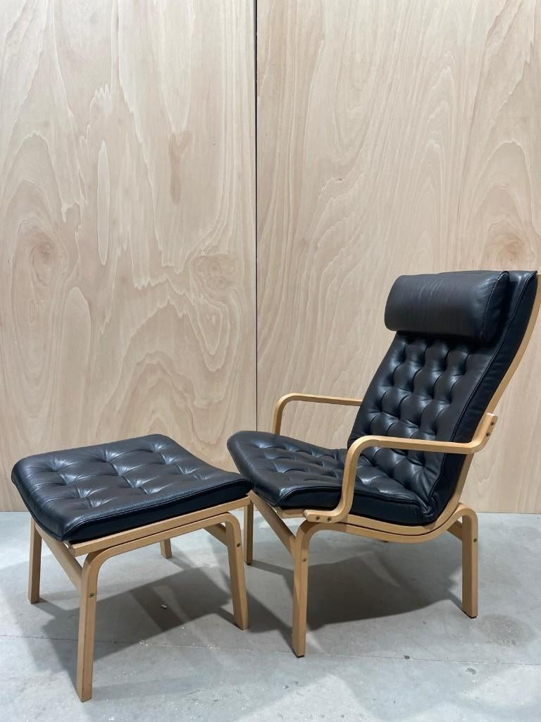 lounge chair, Finn Ostergaard, Albert chair (Deens design), Huis en Inrichting, Banken | Sofa's en Chaises Longues, Zo goed als nieuw