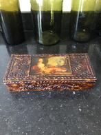 Antieke zeldzame  handschoenen doos, Verzenden