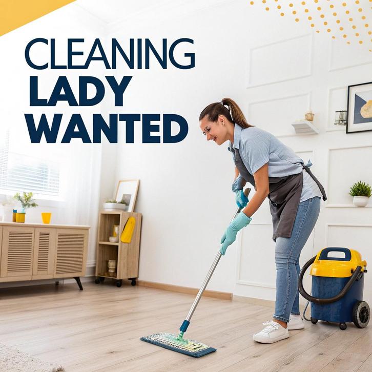 Cleaning Lady Wanted - Amsterdam Central, Vacatures, Vacatures | Schoonmaak en Facilitaire diensten, 33 - 40 uur
