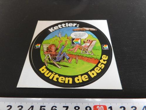 sticker strip tuinstoel kettler buiten de beste, Verzamelen, Stickers, Zo goed als nieuw, Bedrijf of Vereniging, Ophalen