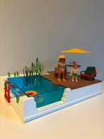 Playmobil 5575 zwembad, Kinderen en Baby's, Speelgoed | Playmobil, Ophalen of Verzenden, Zo goed als nieuw, Complete set