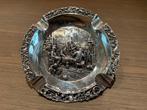 Echt zilveren asbak Oud Hollands, Ophalen of Verzenden, Zilver