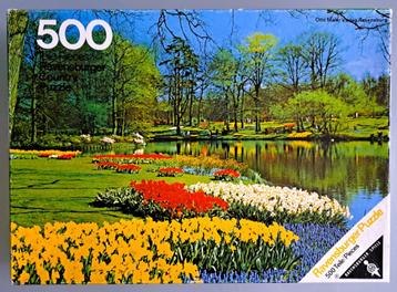 Ravensburger vintage puzzel Keukenhof 500 stukjes (1973) beschikbaar voor biedingen