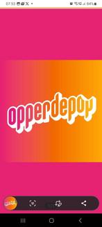 Gezocht tickets Opperdepop 13 september 1x18+ en 1x tm 17 jr, Tickets en Kaartjes, Evenementen en Festivals
