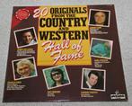 20 Originals From the Country and Western Hall of Fame LP, Ophalen of Verzenden, Gebruikt, 12 inch, Country en Western
