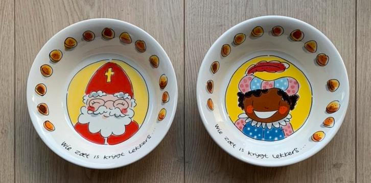 NIEUWE ONGEBRUIKTE 2stuks Blond Amsterdam Sint & Piet kommen, Huis en Inrichting, Keuken | Servies, Nieuw, Kom(men), Blond Amsterdam