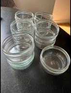 Glazen schaaltjes, Schaal, Rond, Ophalen of Verzenden, Glas