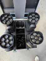 Robe Ledbeam 150. 4 stuks in flightcase, Muziek en Instrumenten, Licht en Laser, 1234AB, Gebruikt, Robe, Kleur