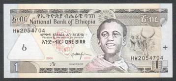 Bankbiljet - Ethiopia 1 Birr 2000 - UNC beschikbaar voor biedingen