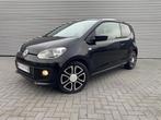Volkswagen Up! 1.0 BLACK up navi / cruise / lmv / 75 pk, Auto's, Voorwielaandrijving, Stof, Gebruikt, Zwart