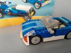 LEGO 6913 Blauwe sportwagen CREATOR, Complete set, Ophalen of Verzenden, Lego, Zo goed als nieuw