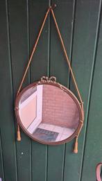 Ovale Spiegel met Touw, Minder dan 50 cm, Gebruikt, Ophalen of Verzenden, Minder dan 100 cm