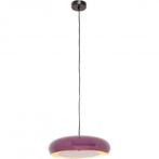 Gezocht! Kare design hanglamp paars/plum, Huis en Inrichting, Lampen | Hanglampen, Ophalen of Verzenden, Zo goed als nieuw, Minder dan 50 cm