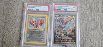 Pokemon   eevee - scizor - greninja  psa 8 psa 9 graded beschikbaar voor biedingen