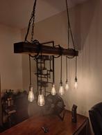 Hanglamp teak hout, Huis en Inrichting, Lampen | Hanglampen, Nieuw, Ophalen of Verzenden, Hout