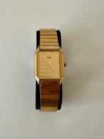 Vintage 80’s Seiko Tank 6530-5280 polshorloge, Gebruikt, Staal, Polshorloge, Ophalen of Verzenden