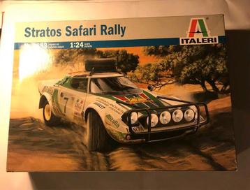 Lancia Stratos Safari Rally Italeri Schaal 1:24 NIEUW beschikbaar voor biedingen