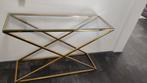Sidetable goud nieuw, Huis en Inrichting, Tafels | Sidetables, Ophalen of Verzenden, Nieuw