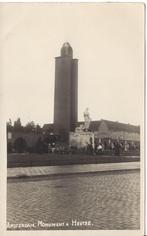 Amsterdam, Monument v. Heutsz, FOTOKAART, gelopen 1936, Verzenden, 1920 tot 1940, Gelopen, Noord-Holland