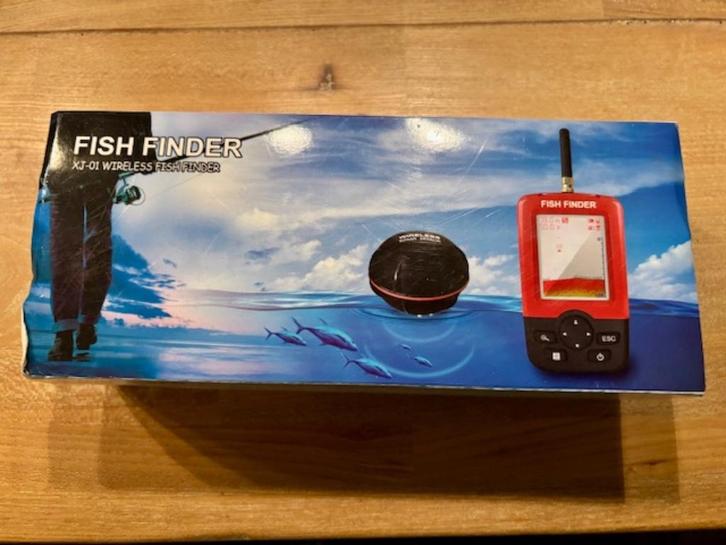 Fish Finder sonar (zwart), Watersport en Boten, Hengelsport | Karpervissen, Zo goed als nieuw, Overige typen, Ophalen of Verzenden