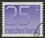 Nederland 1976 1110A Crouwel 25c Type I rol, Gest, Postzegels en Munten, Postzegels | Nederland, Ophalen of Verzenden, Na 1940