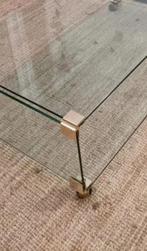 Salontafel hollywood regency vintage  Galliotti en radice, Ophalen, 50 tot 100 cm, Hollywood regency, Vierkant