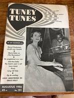 Tuney Tunes Augustus 1956 - Louis Armstrong & Grace Kelly, Ophalen of Verzenden, Gelezen, Muziek, Film of Tv