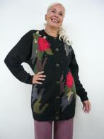 *Abfab Vintage Vest/Cardigan met Mohair L*, Ophalen of Verzenden, Zo goed als nieuw, Maat 42/44 (L), Zwart