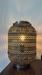 Decoratieve metalen lantaarn, Huis en Inrichting, Lampen | Vloerlampen, Ophalen, Zo goed als nieuw, Metaal, 150 tot 200 cm