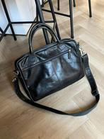 Laptoptas leer, Computers en Software, Laptoptassen, Ophalen of Verzenden, 15 inch, Zo goed als nieuw, Aktetas