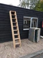 Hardhouten steektrap (225 cm hoog), Ophalen, Gebruikt, Trap, 2 tot 4 meter