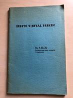 Eerste viertal preken door ds P. Blok, Ophalen of Verzenden