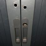 Utopia Roldeurkast Antraciet 198 x 120 x 45 B-Keus, Huis en Inrichting, Kasten | Roldeurkasten en Archiefkasten, Gebruikt, 100 tot 150 cm