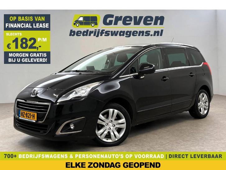 Peugeot 5008 1.6 THP Allure | Pano | HuD | Camera | LED | Cr, Auto's, Peugeot, Bedrijf, Te koop, ABS, Achteruitrijcamera, Airbags
