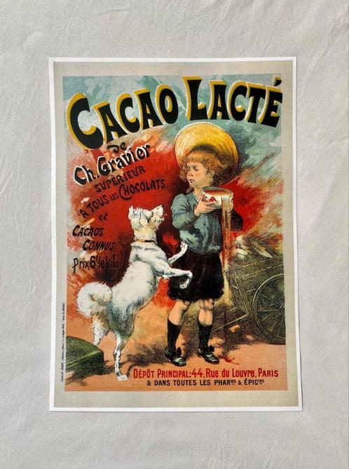 Cacao Lacté, Verzamelen, Retro, Huis en Inrichting, Ophalen of Verzenden