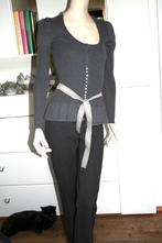 vest L Brunello Cucinelli elegant met pofmouwtjes, Kleding | Dames, Maat 38/40 (M), Zo goed als nieuw, Grijs, Brunello Cucinelli