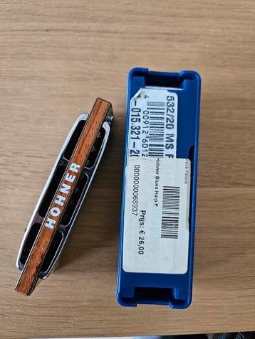 Hohner Blues Harp MS F Mondharmonica beschikbaar voor biedingen