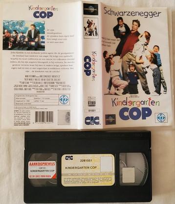 Schwarzenegger Kindergarten Cop VHS Actie beschikbaar voor biedingen